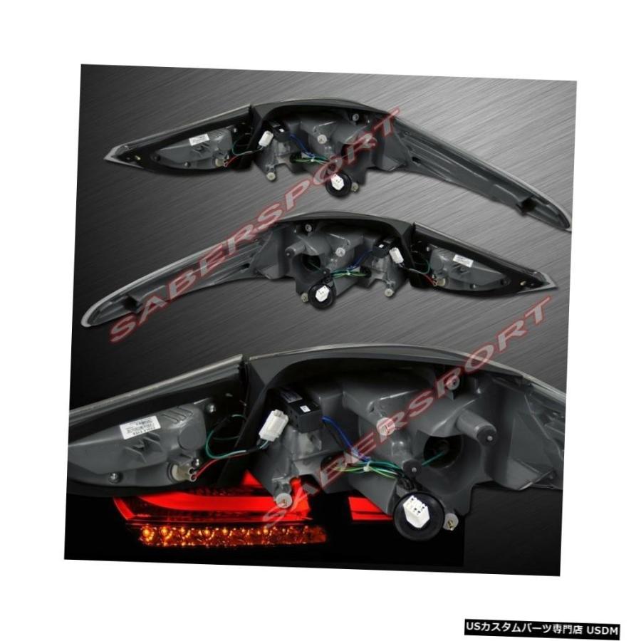 Tail light 2011-2013ヒュンダイエラントラ4drサルーン用4個入り口・入口黒いことハウジングLEDテールランプの仕かける  Set of 4pc