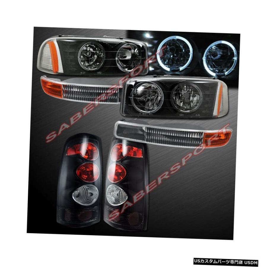 Tail light ブラックハローヘッドライト+運動場合図+ 1999-2003シ内鰓1500 2500用テールランプ  Black Halo ライト、レンズ-自動車-車、バイク、自転車