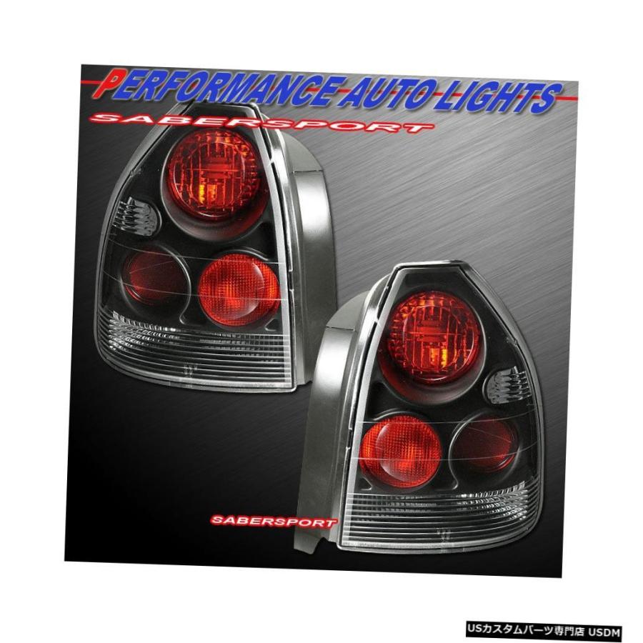 Tail light 1996-2000 Honda Civic CX DX 3drハッチバック用ペア