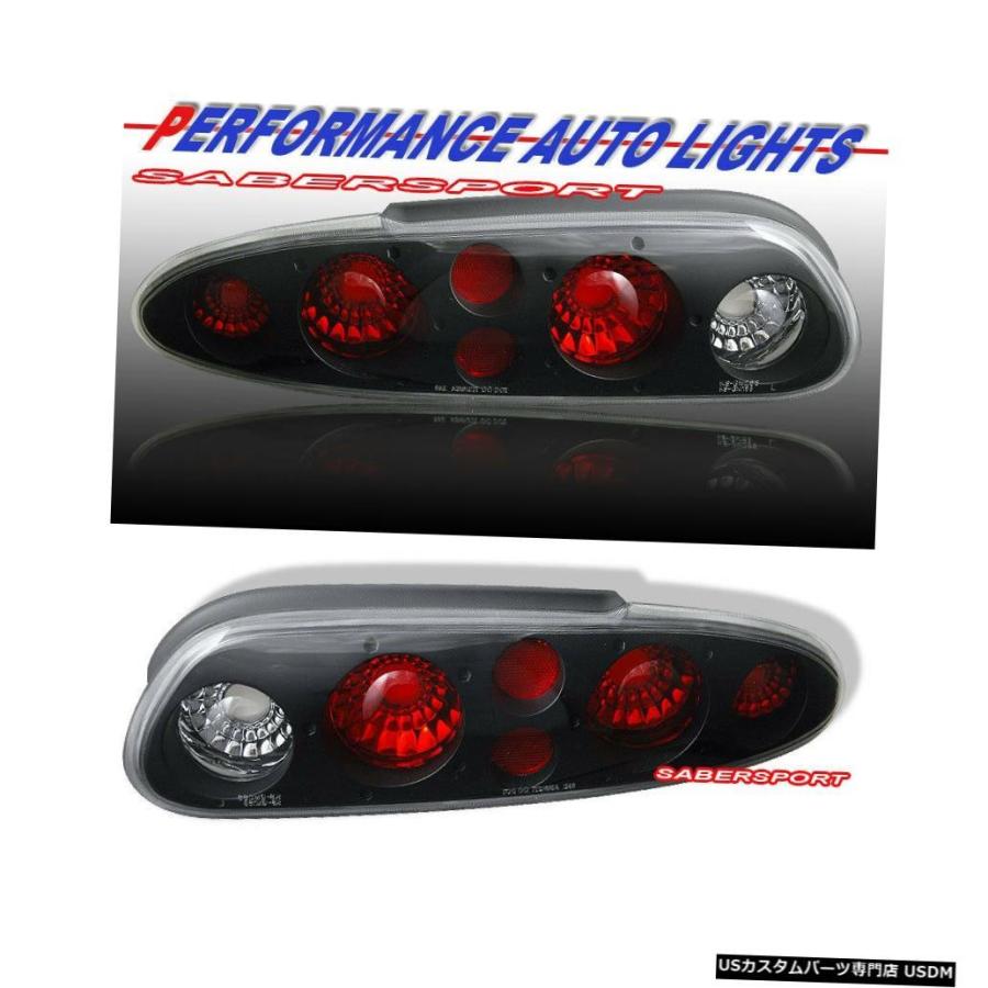 Tail light 98-02カマロ用のバンパーライト+テールライト付きコンボブラックハローヘッドライト  Combo Black Halo Heaの画像