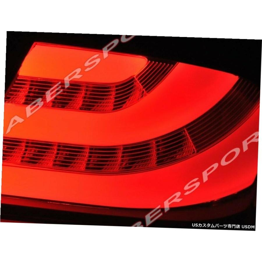 Tail light 2013-2015ホンダシビック4drセダン用4個入り赤いレンズLEDテールライトのセット  Set of 4pcs Red Lの画像