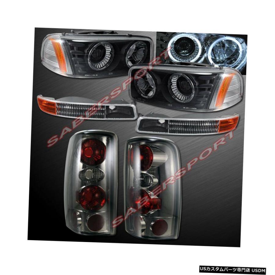Tail light Halo映写機前照灯+運動場信号+ 2000-2006ユーコン用スモークテールライト  Halo Projec