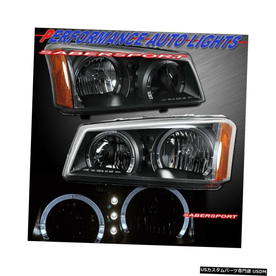 Tail light 2003-2006シルバラード用LEDパーキングライト+テールライト付きブラックハローヘッドライト  Black Halo Heの画像