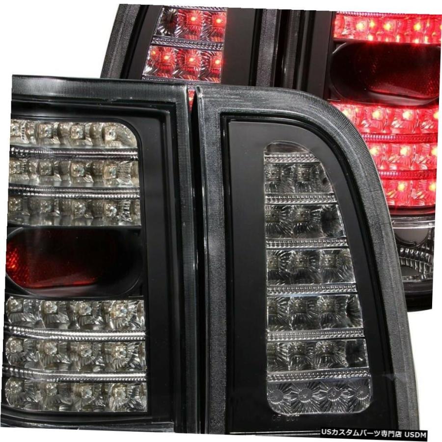 リンカーンナビゲーター　クリアテール　LED　希少です。 Tail light 2003-2006リンカーンナビゲーター用4個入りブラックLED