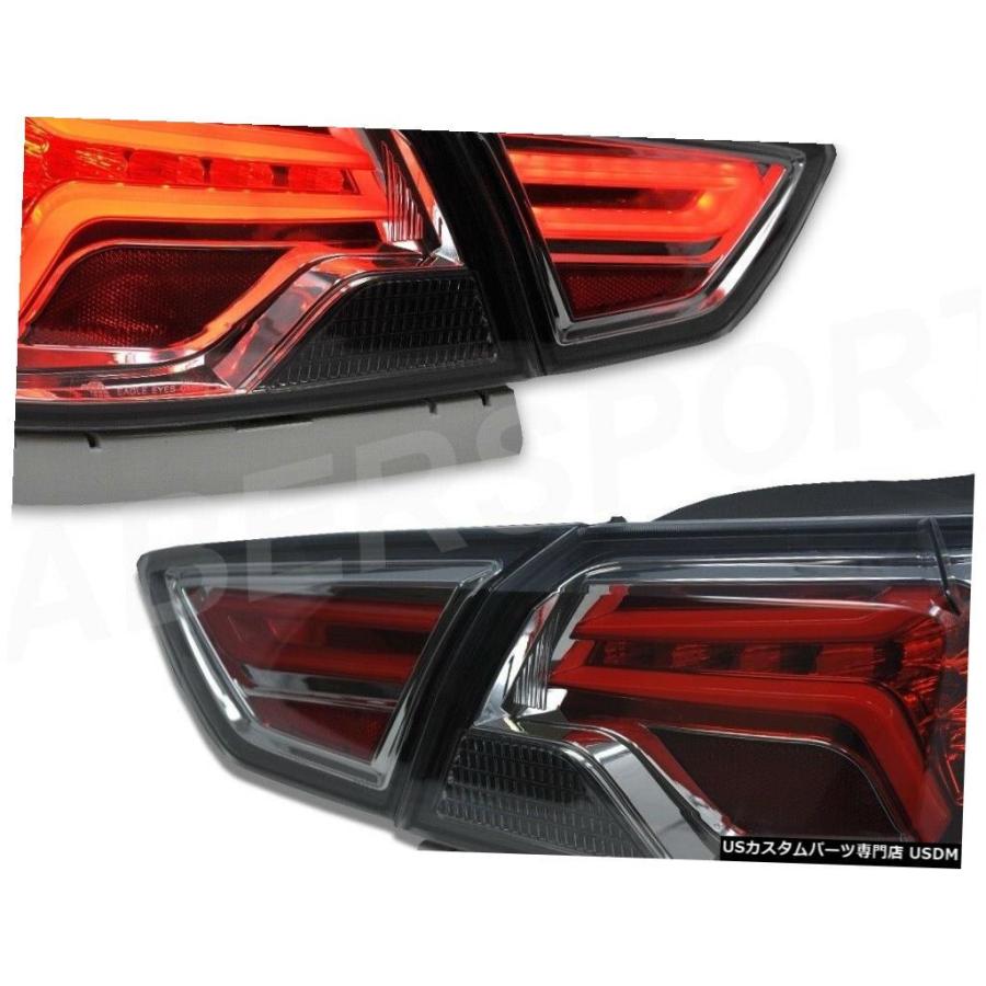 Tail light 2014-2019シボレーインパラ用LEDチューブ付きペアスモーク