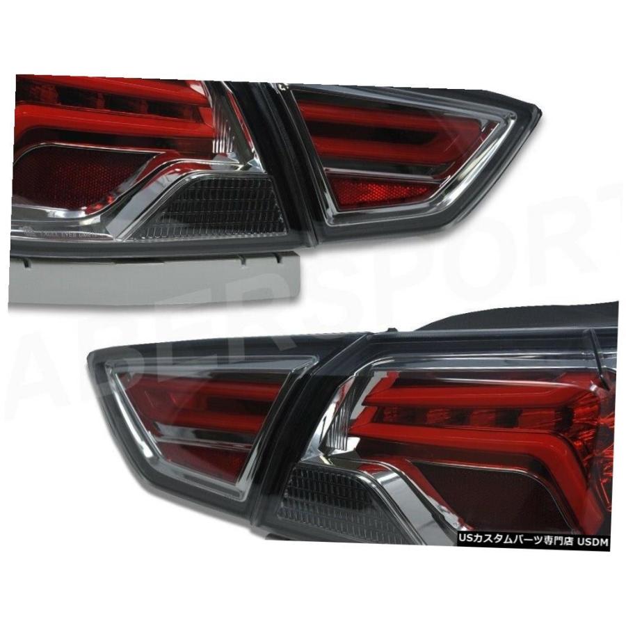 Tail light 2014-2019シボレーインパラ用LEDチューブ付きペアスモーク