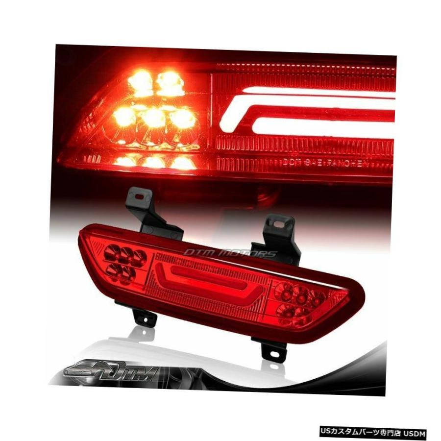 Tail light 2015-2018 Ford Mustang Red Lens LED BAR 3RD Third Brake Stop Lig