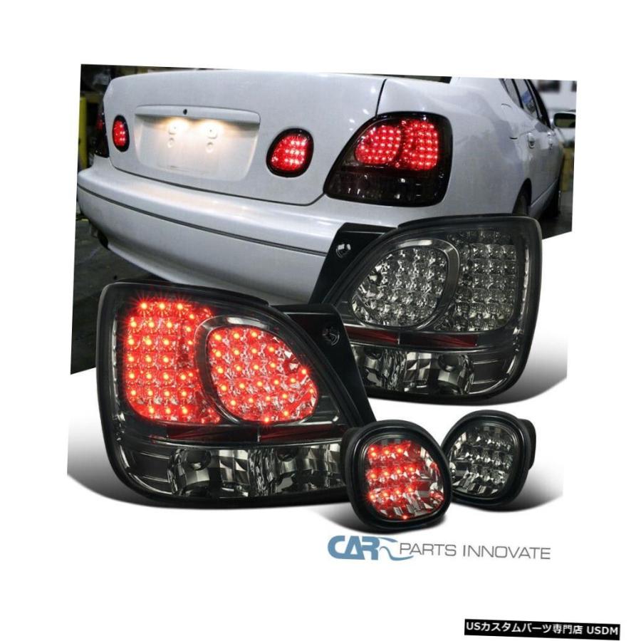 Tail light レクサス98-05 GS300 GS400 GS430の煙染めつけるうしろ側LEDテールランプ+ブート照明ランプ  For Lexus 98