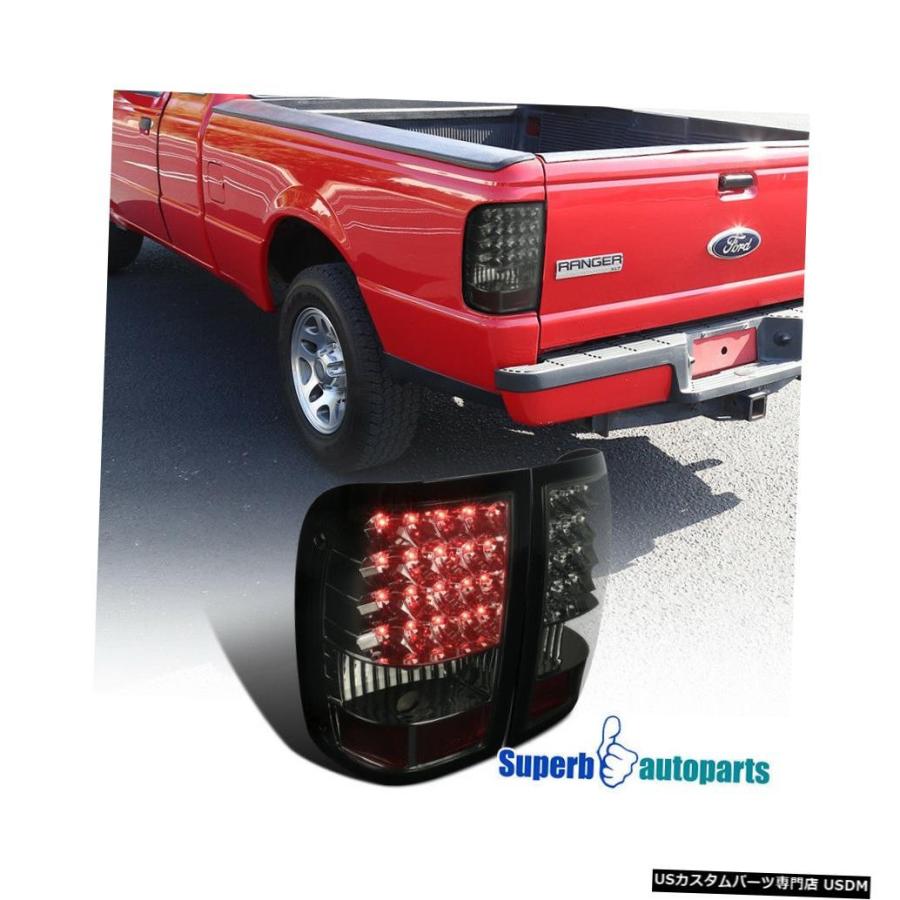 Tail light 2006- 2011年のためにフォードレンジャースモークリアLEDテールライトブレーキランプ  For 2006-2011 Fo