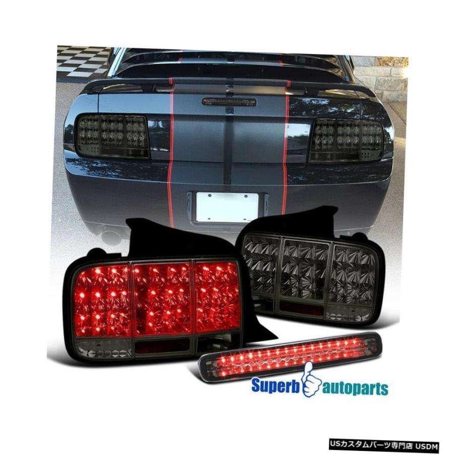 Tail light 2005-2009 Ford Mustang LED Sequential Signal Tail Light + 3rd Br