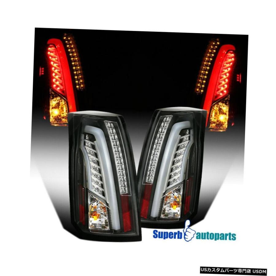 Tail light 2003-2007キャデラックLEDバーCTSブラックテールブレーキライト  For 2003-2007 Cadillac LE