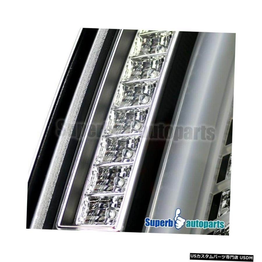 Tail light 2003-2007キャデラックLEDバーCTSブラックテールブレーキライト  For 2003-2007 Cadillac LEの画像