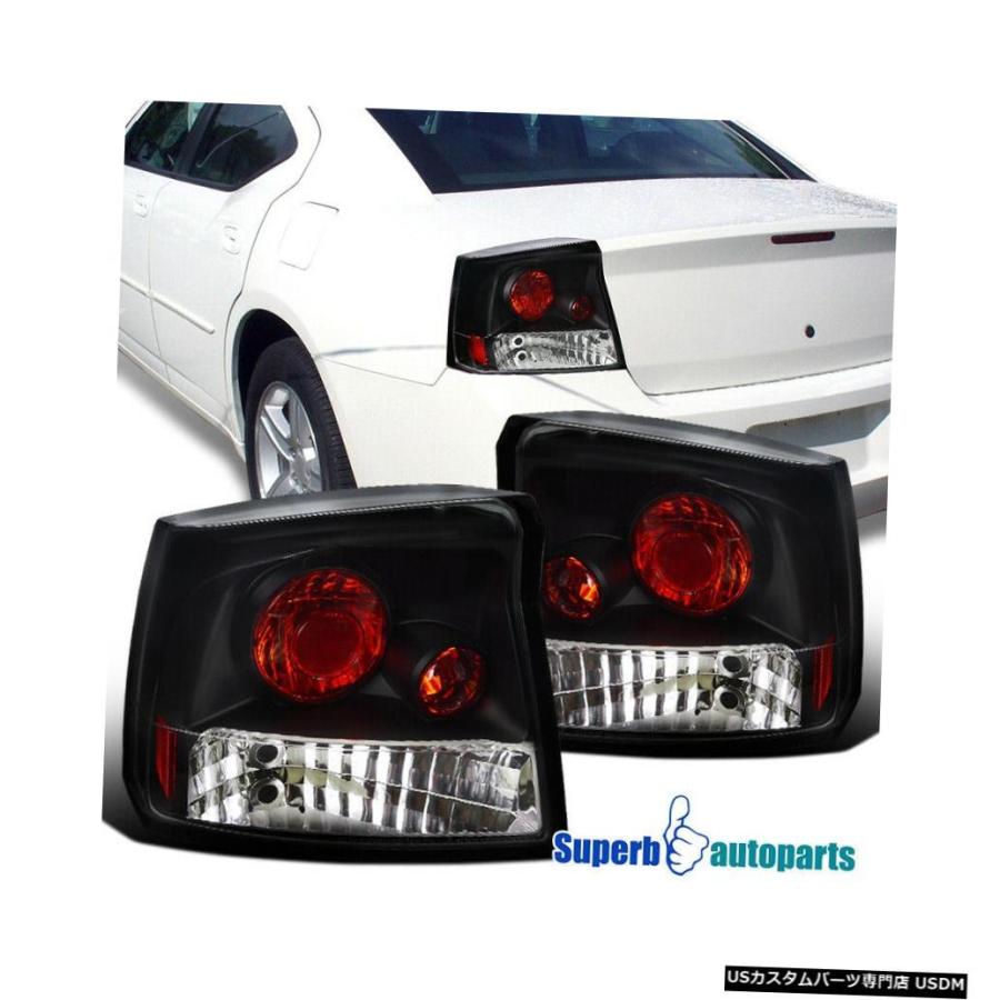 【更に値下げ中‼️】ダッチチャージャー06-10y希少テールランプ レッドスモーク Tail light 2005-2008ダッジチャージャーR / Tテールライトリア