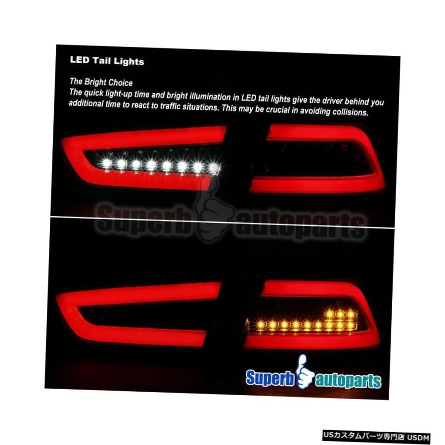 Tail light 2008-2017 Mitsubishi Lancer / Evolution RedフルLEDブレーキランプテールライト  Fの画像