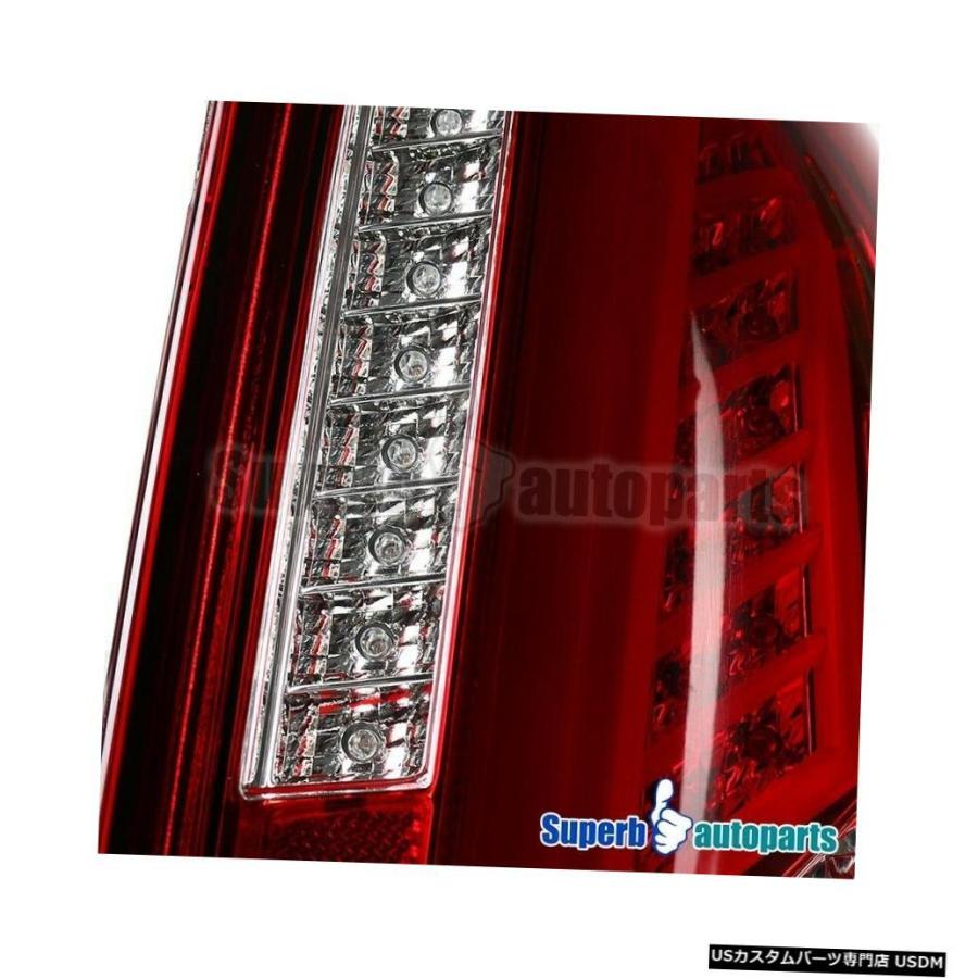 Tail light 2003- 2007年キャデラックLEDバーCTSレッドテールブレーキライト用  For 2003-2007 Cadillacの画像