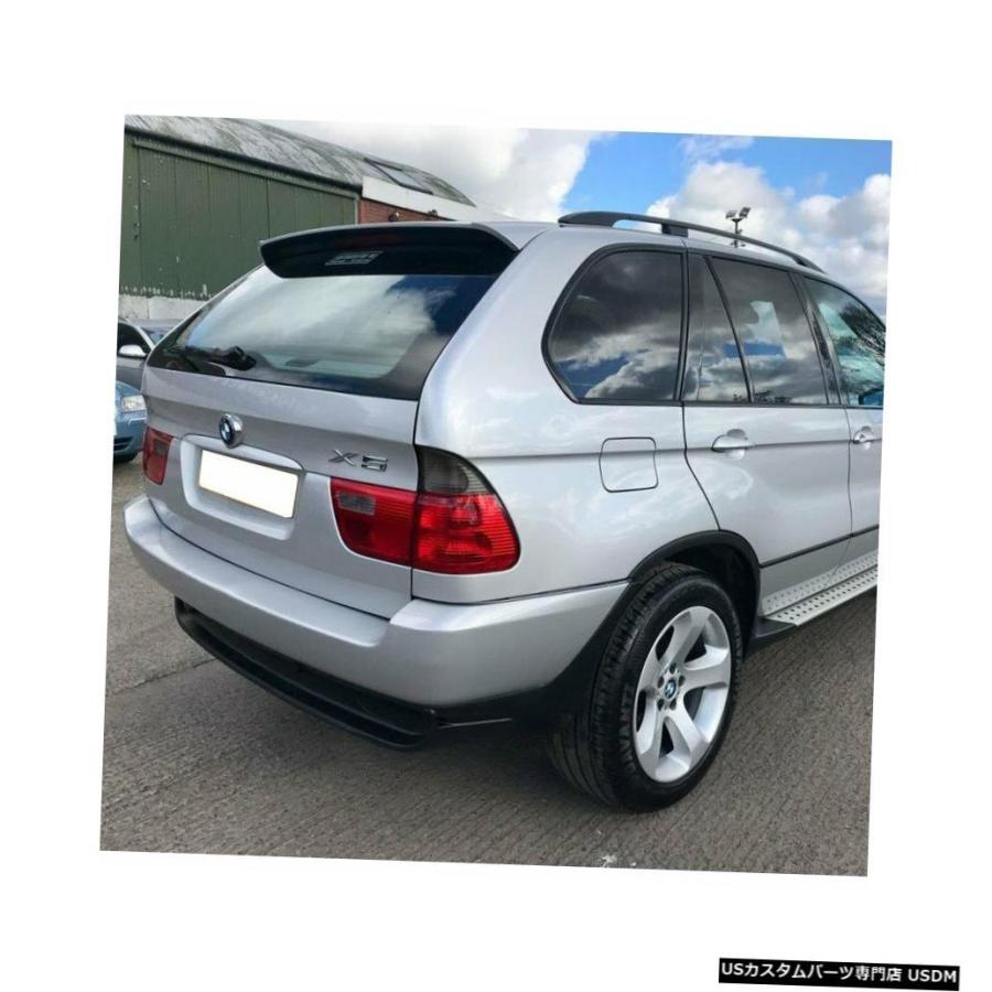 Tail light フィットBMW E53 X5クロームハウジングレッド/スモークレンズリアブレーキテールランプランプLH + RH  FIT BM