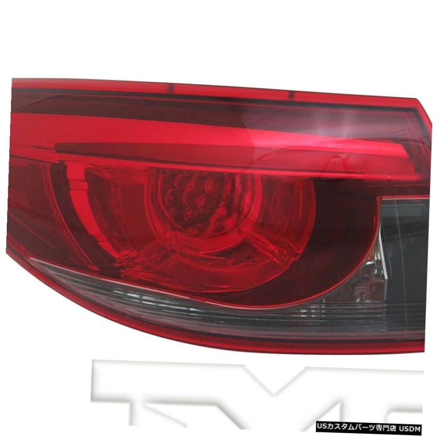 Tail light 16-17マツダマツダ-6用アウタークォーターLEDテールライトリアランプ左１番ウッド  Outer Quarter LED T その他ライト-ライト、レンズ-自動車