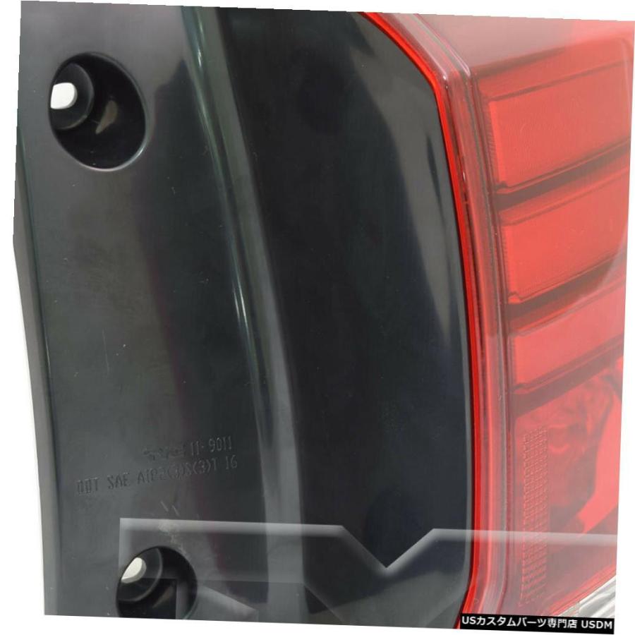 Tail light 16-19三菱アウトランダー用アウタークォーターLEDテールライトランプ右の乗客  Outer Quarter LED Tailの画像