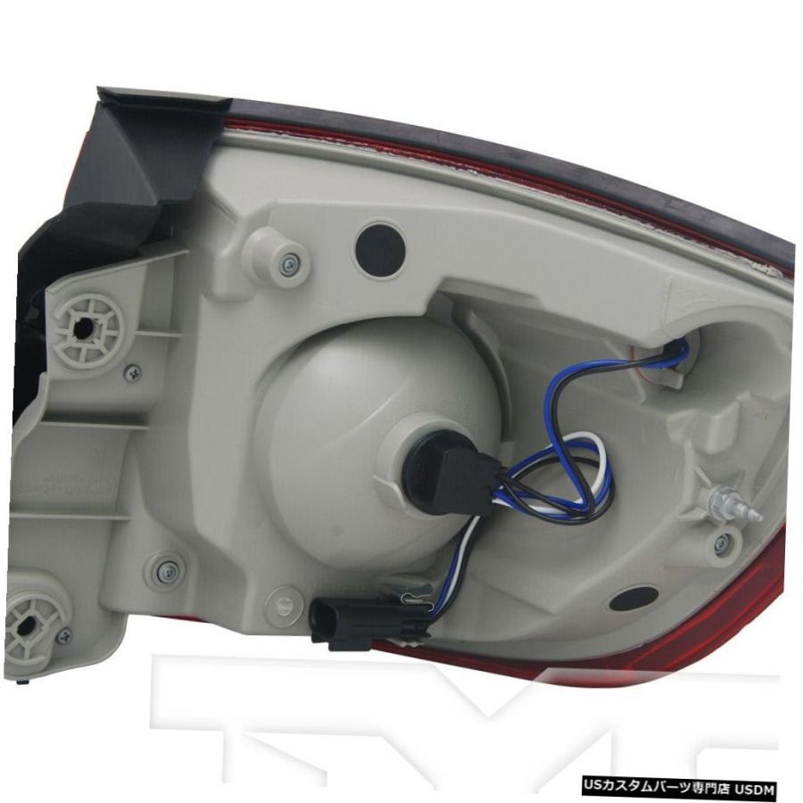 Tail light アウタークォーターテールライトリアランプ左ドライバー、08-12ビュイックエンクレーブ用  Outer Quarter Tail_1