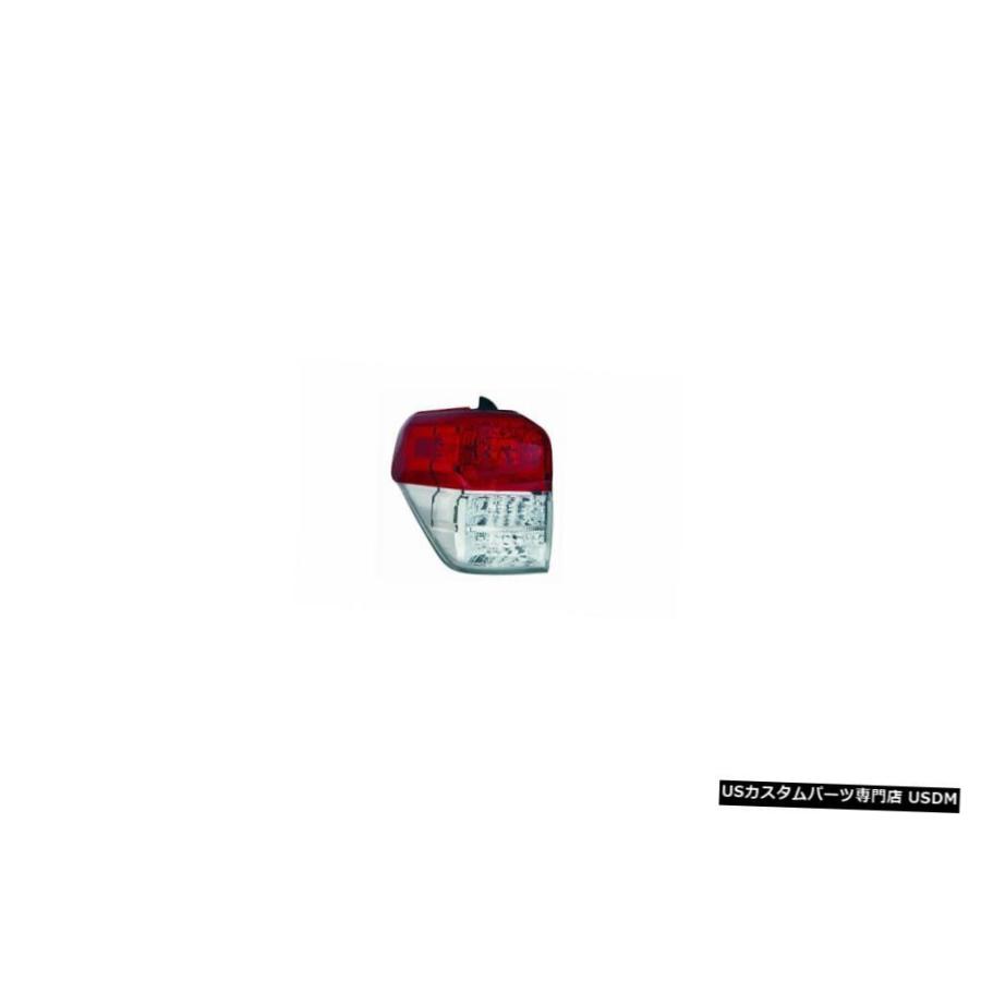 Tail light 10-13トヨタ4Runner Limited / SR5（Chrome）用テールライトランプ左ドライバー  Tail Ligh