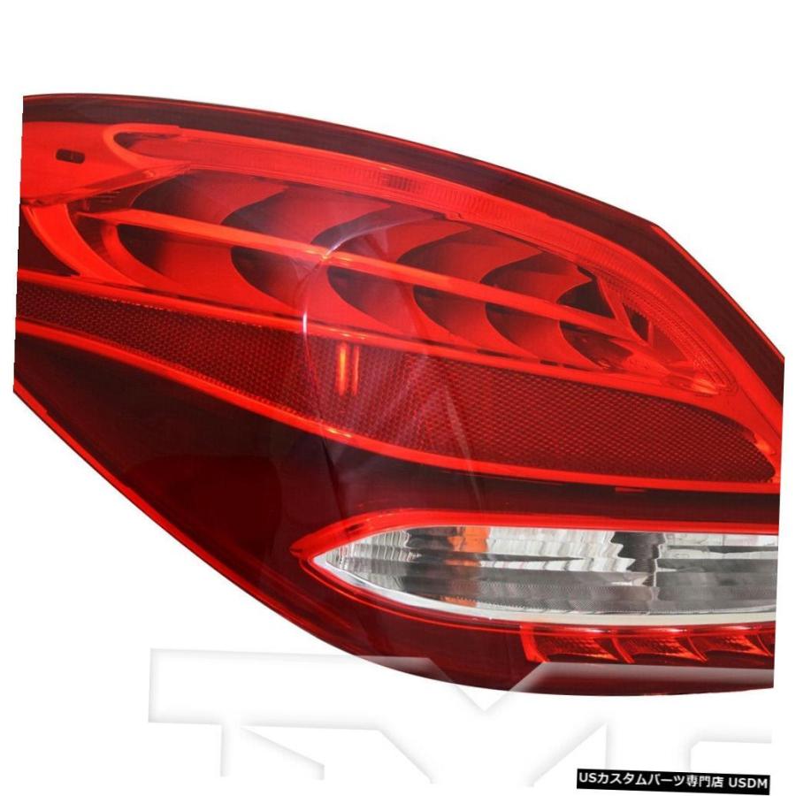 Tail light 15-18メルセデスCクラスセダン用ハロゲンテールライト左ドライバー（ロゴなし）  Halogen Tail Light Lef