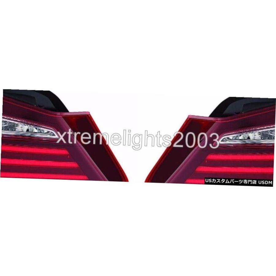 Tail light ホンダアコード2016-2017に適合ペア右インナーテールライトテールライトランプ  fits HONDA ACCORD 201