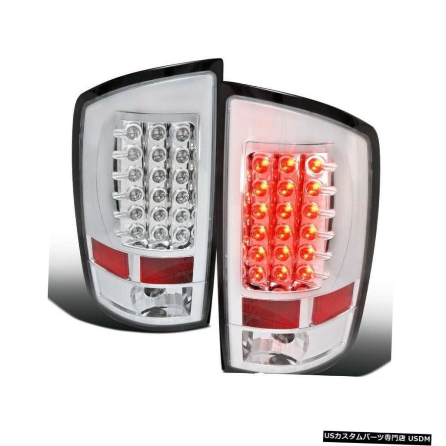 Tail light ホリデーランブラーアドミラル2008 2009クロームLEDテールランプライトテールライトリアRV  HOLIDAY RAMBL