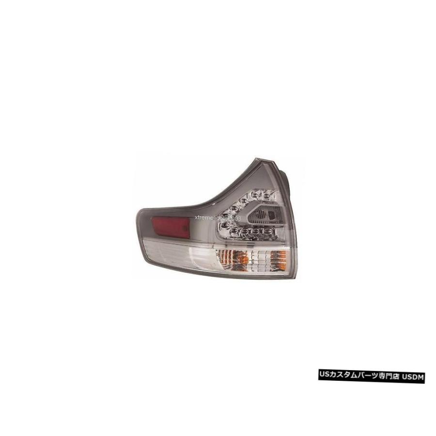 Tail light TOYOTA SIENNA SE 2011-2015 LEFT DRIVER TAILLIGHT OUTER TAIL LIGH