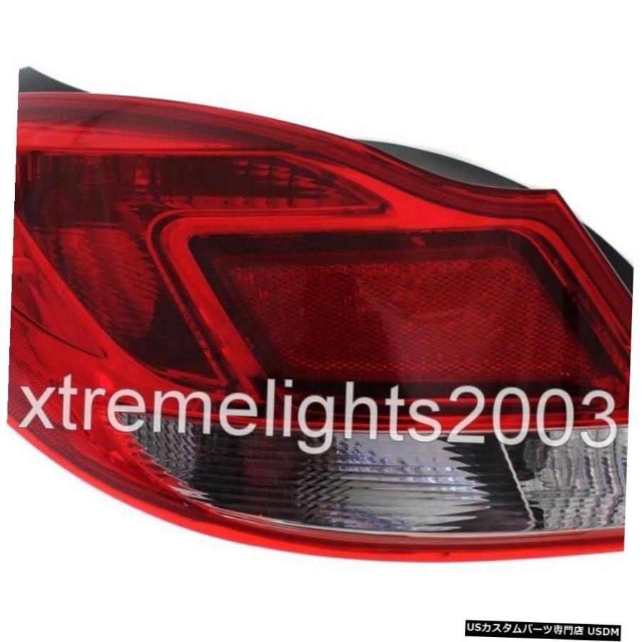 Tail light BUICK REGAL 2011-2013左ドライバーサイドテールライトリアランプテールライト新しいバルブ  BUICK REG