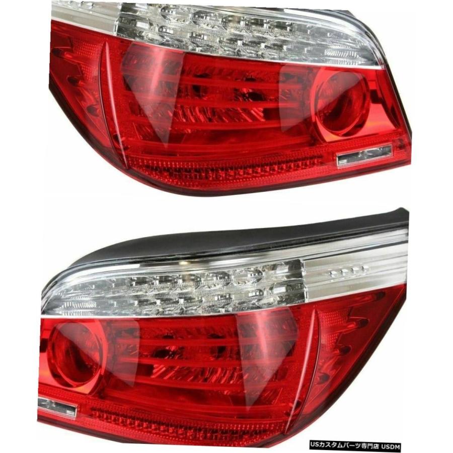 Tail light フィットBMW 528I 535I 550I 2008-2010リアテールランプテールライトライトペア  FIT BMW 528