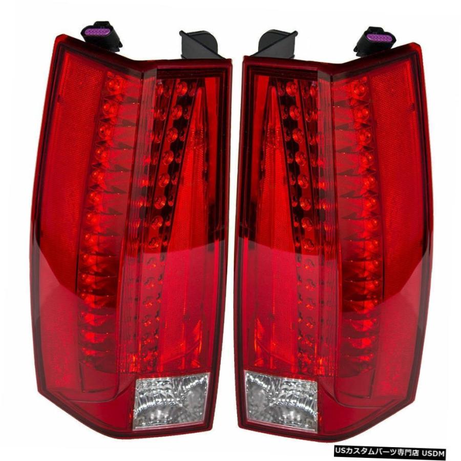 Tail light キャデラックエスカレード2007-2014左テールテールライトテールライトリアランプペア CADILLAC ESCALADE