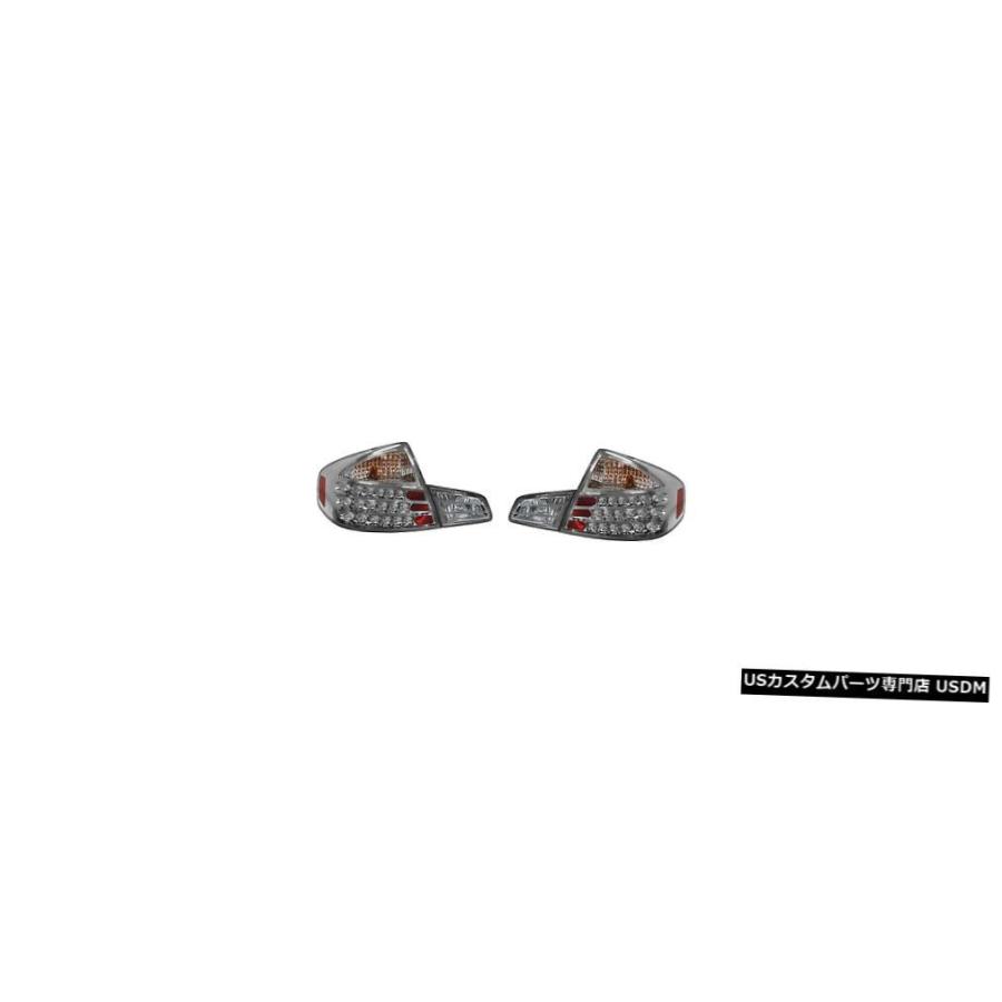 Tail light フィットINFINITI G35セダン2003-2004クロームテールライトテールライトリアランプセット  FITS INFIN