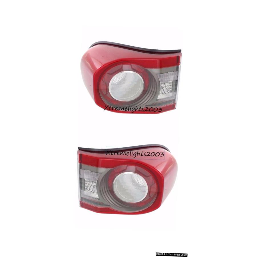 Tail light TOYOTA FJ CRUISER 2011 2012 2013 2014ペアテールライトリアランプテールライト  TOYOTA