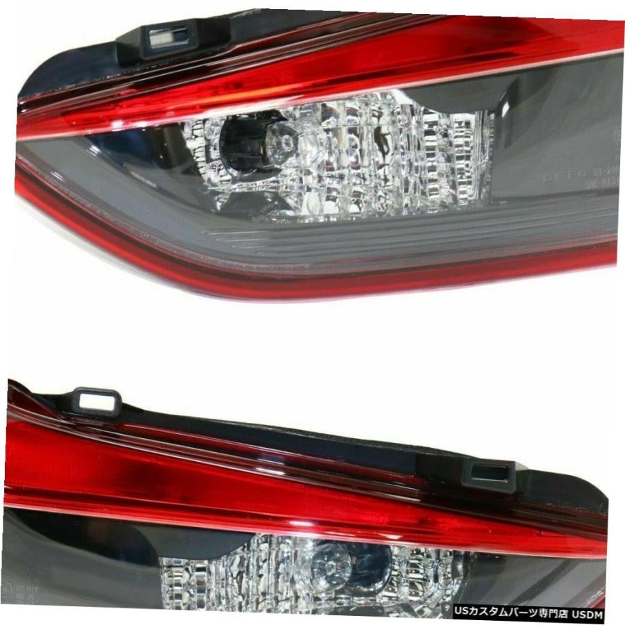 Tail light マツダ6 2014-2015左インナーテールライトテールライトテールトランクリッドランプペア  MAZDA 6 2014-201