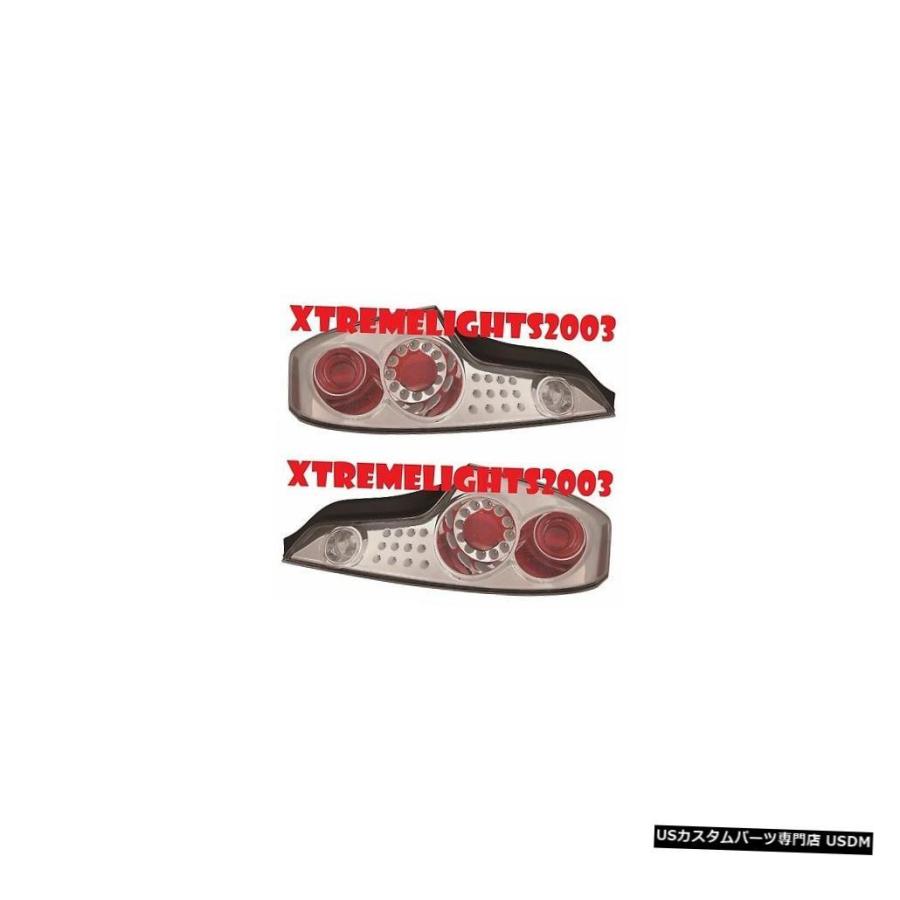 Tail light フィットINFINITI G35クーペ2003-2005クロームLEDテールランプテールランプ外側ランプ  FITS INFIN