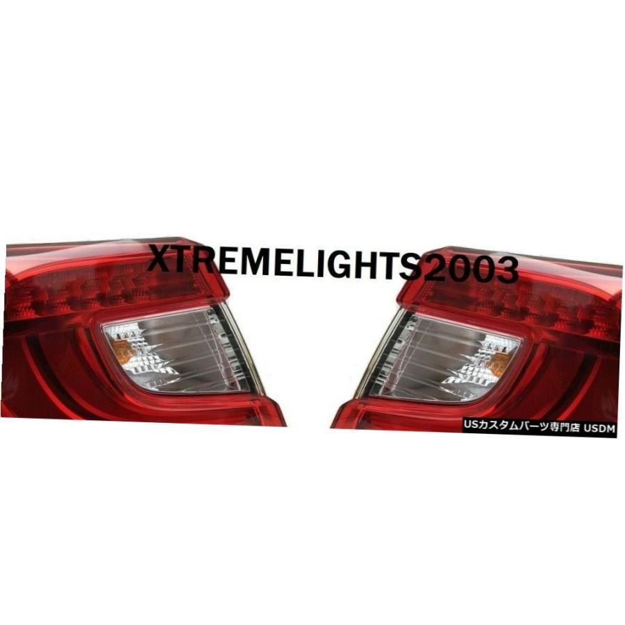 Tail light ホンダアコードセダン2018-2019テールランプテールランプテールランプリアランプペア  FITS HONDA ACCORD