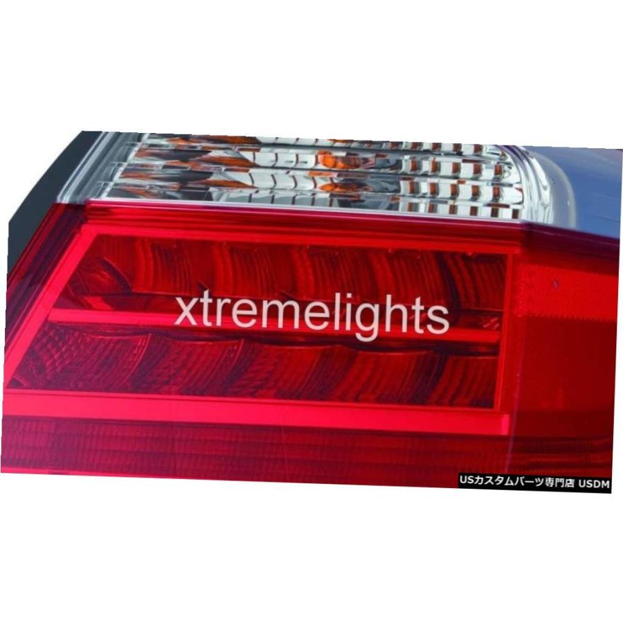 Tail light ホンダアコードセダン2013-2015に適合ペアLEDテールライトテールライトリアランプ  FITS HONDA ACCORDの画像
