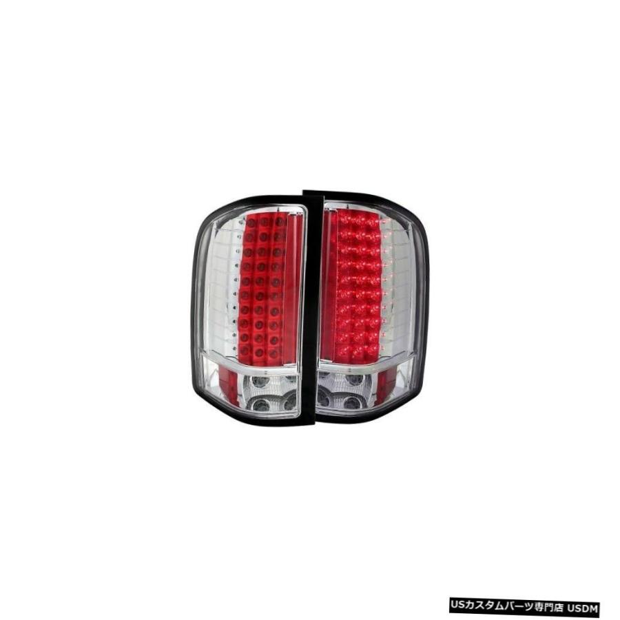 Tail light Anzo 311080テールライトアセンブリLEDクリアレンズ07-14シルバラード3500 HD NEW  Anzo 3110