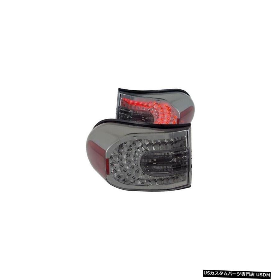 Tail light Anzo 311184テールライトアセンブリLEDスモークレンズ07-13トヨタFJクルーザーNEW  Anzo 311184