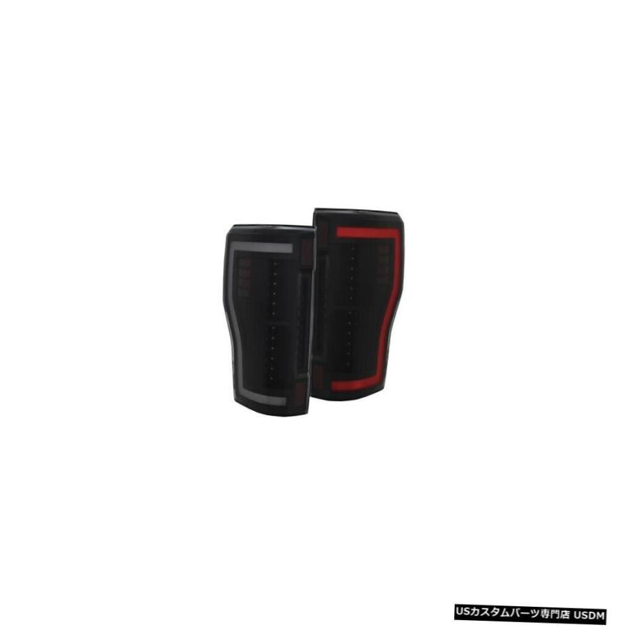 Tail light Anzo 311288テールライトアセンブリLEDスモークレンズ17-19 F350スーパーデューティ用NEW  Anzo 31