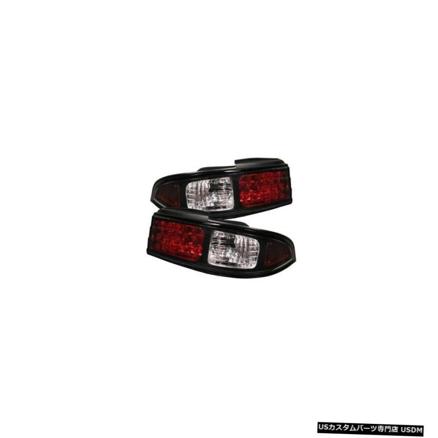 Tail light スパイダー5006622 LEDテールライトブラック1995 1998日産240SX 2個NEW Spyder 5006622 :usdm 0600 336:USパーツ取り扱い専門店 USDM