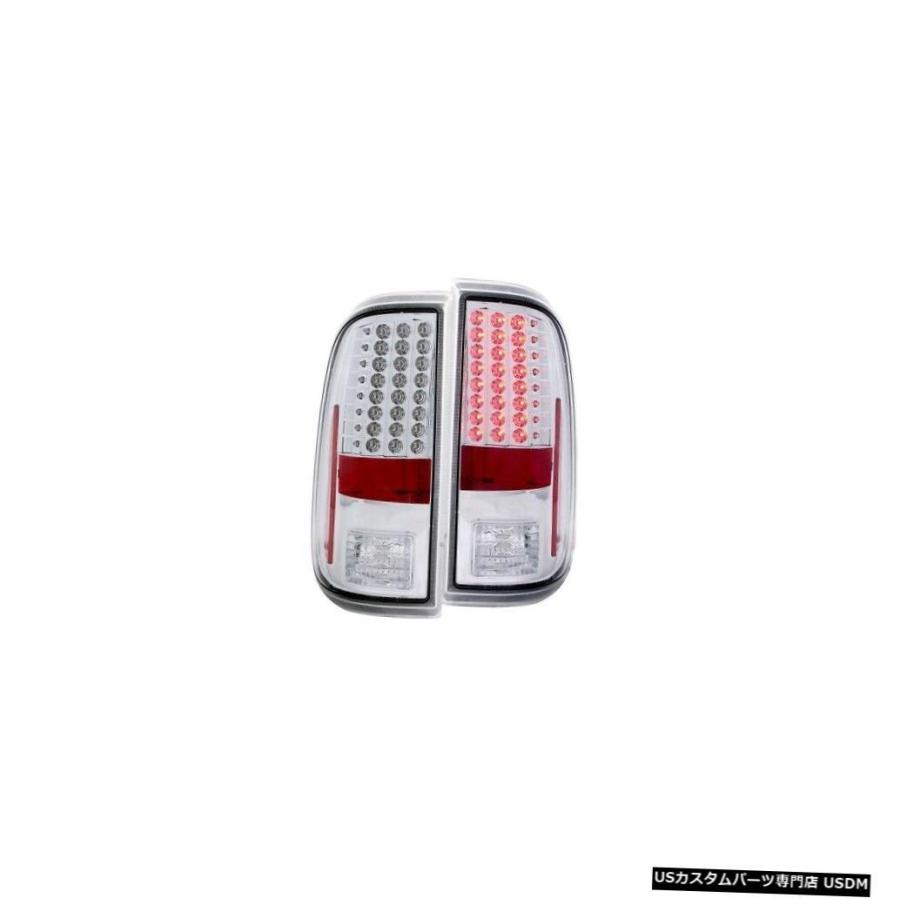 Tail light Anzo 311128テールライトアセンブリLEDクリアレンズ、08-16 F550スーパーデューティ用NEW  Anzo 31