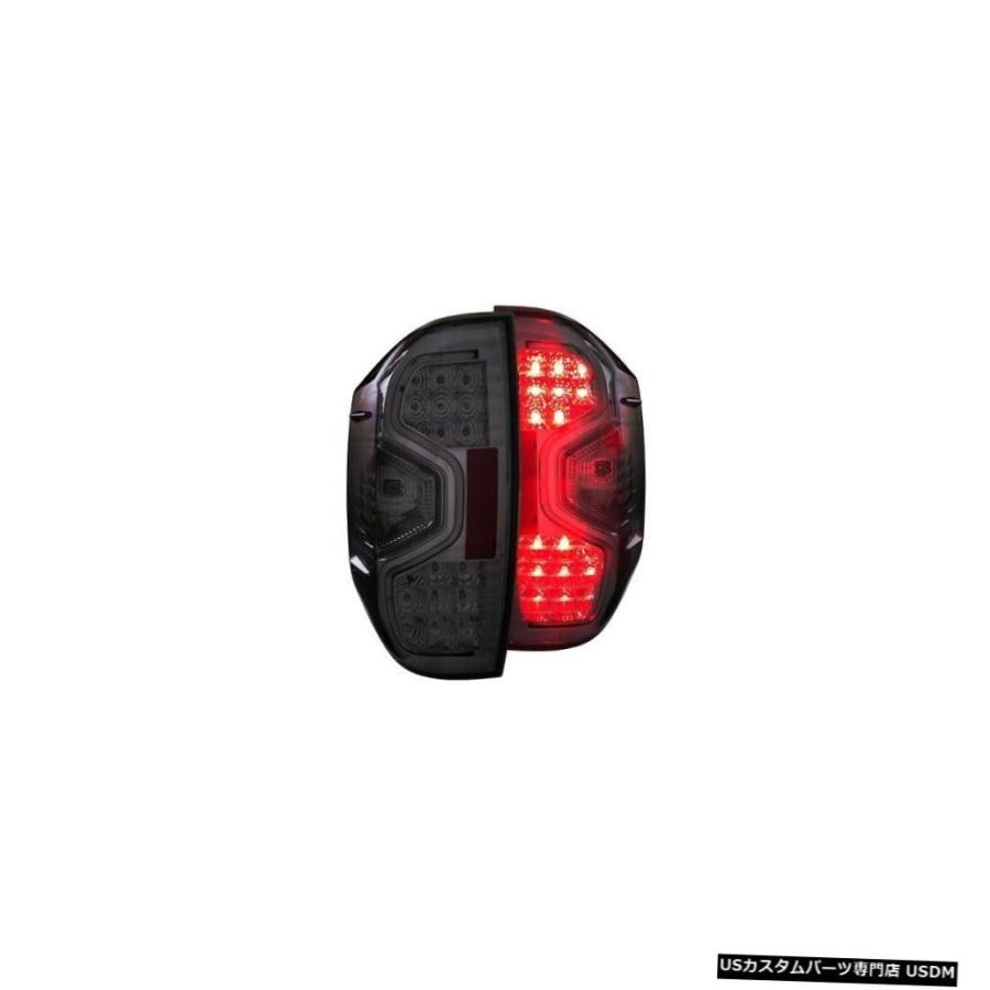 Tail light Anzo 311234テールライトアセンブリLED; スモークレンズ; 14-19トヨタタンドラ用2個NEW  Anzo 311