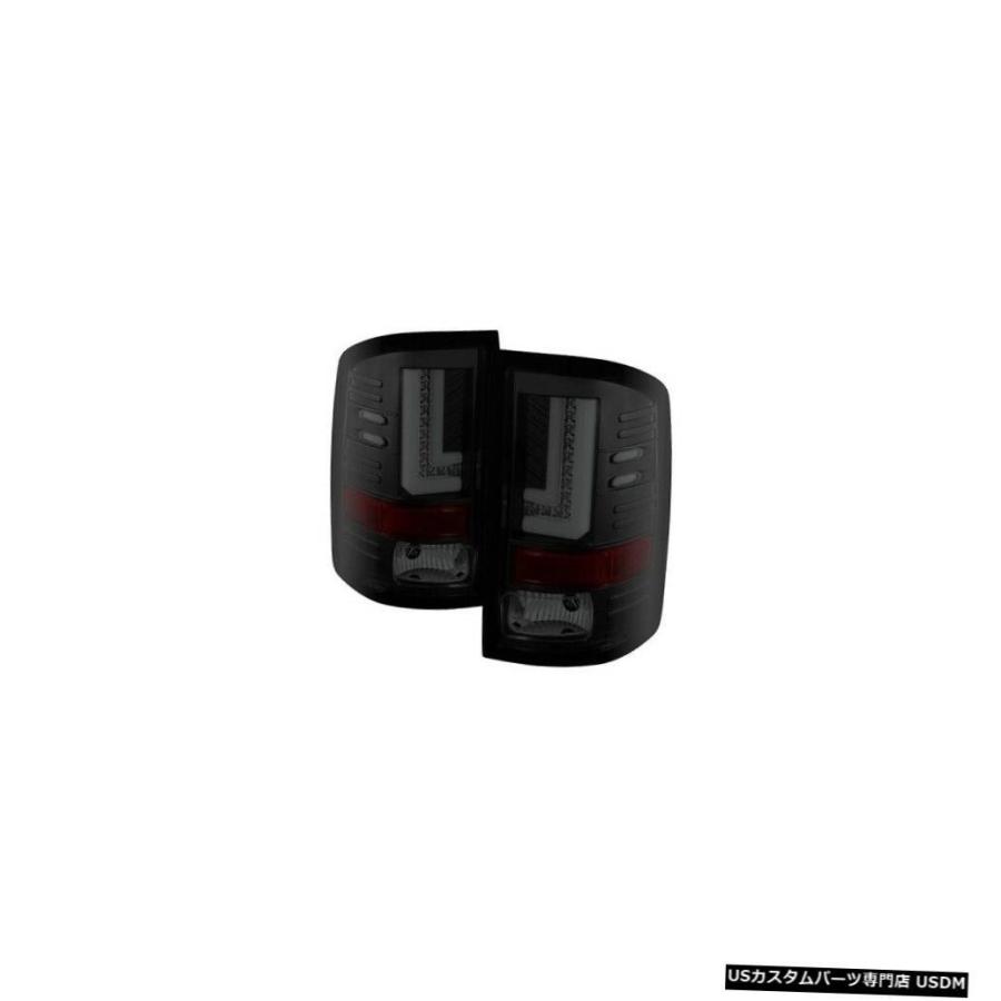 Tail light スパイダー5080707 LEDテールライトブラック2015-2016 GMCシエラ3500 HDの新しい  Spyder 50