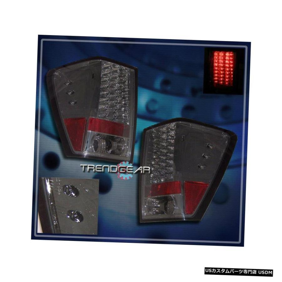 Tail light 07-10ジープグランドチェロキーSUV LEDテールブレーキライトリアランプスモークLH + RH  FOR 07-10 JE