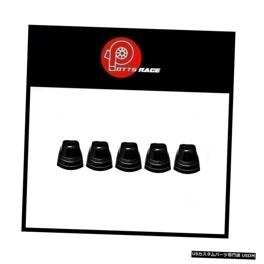 Tail light スパイ活動5個入17-18フォードスーパーデューティスモークレンズ、アンバーハイパワーLED付き添い人264343BK  Recon 5pc 自動車-車、バイク、自転車