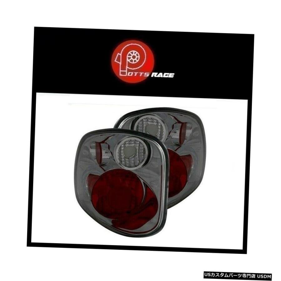 Tail light Anzo 211175-クロームレッド/スモークユーロテールライトはフォードF-150 2001-2003に適合  Anzo 2