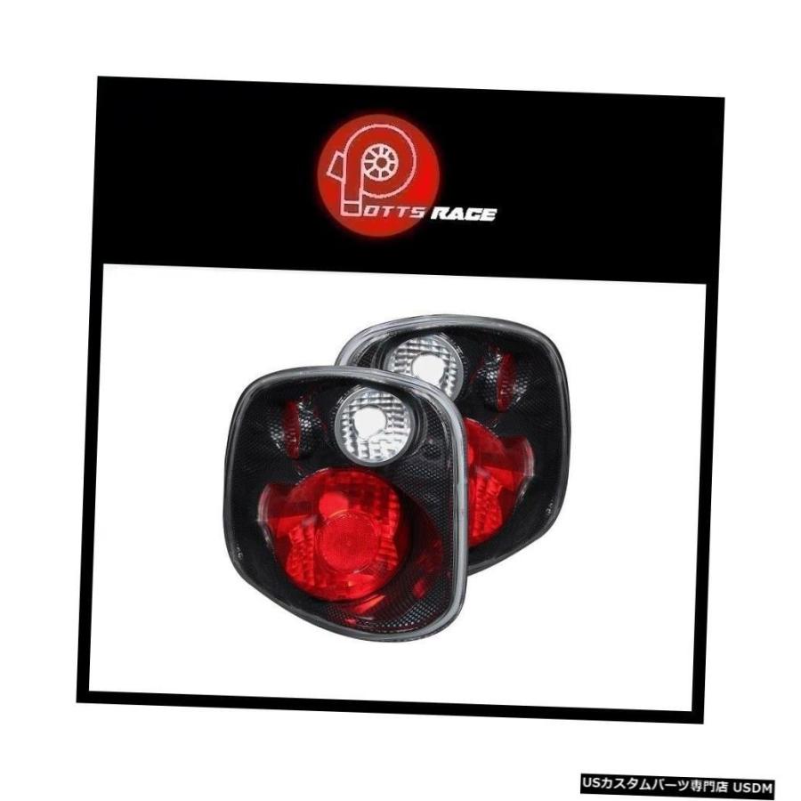 Tail light Anzo 211067-カーボンファイバー/レッドG2ユーロテールライトはフォードF-150 2001-2003に適合  Anz