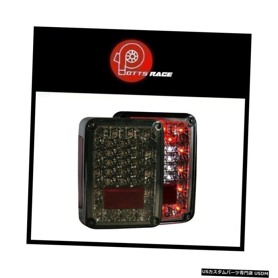 Tail light Anzo 311203-クローム/スモークLEDテールライトはジープラングラーJK 2018に適合  Anzo 311203 -