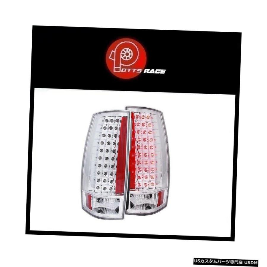 Tail light Anzo 311141-Chrome LEDテールライトはChevy Suburban 1500 2007-2014に適合  A